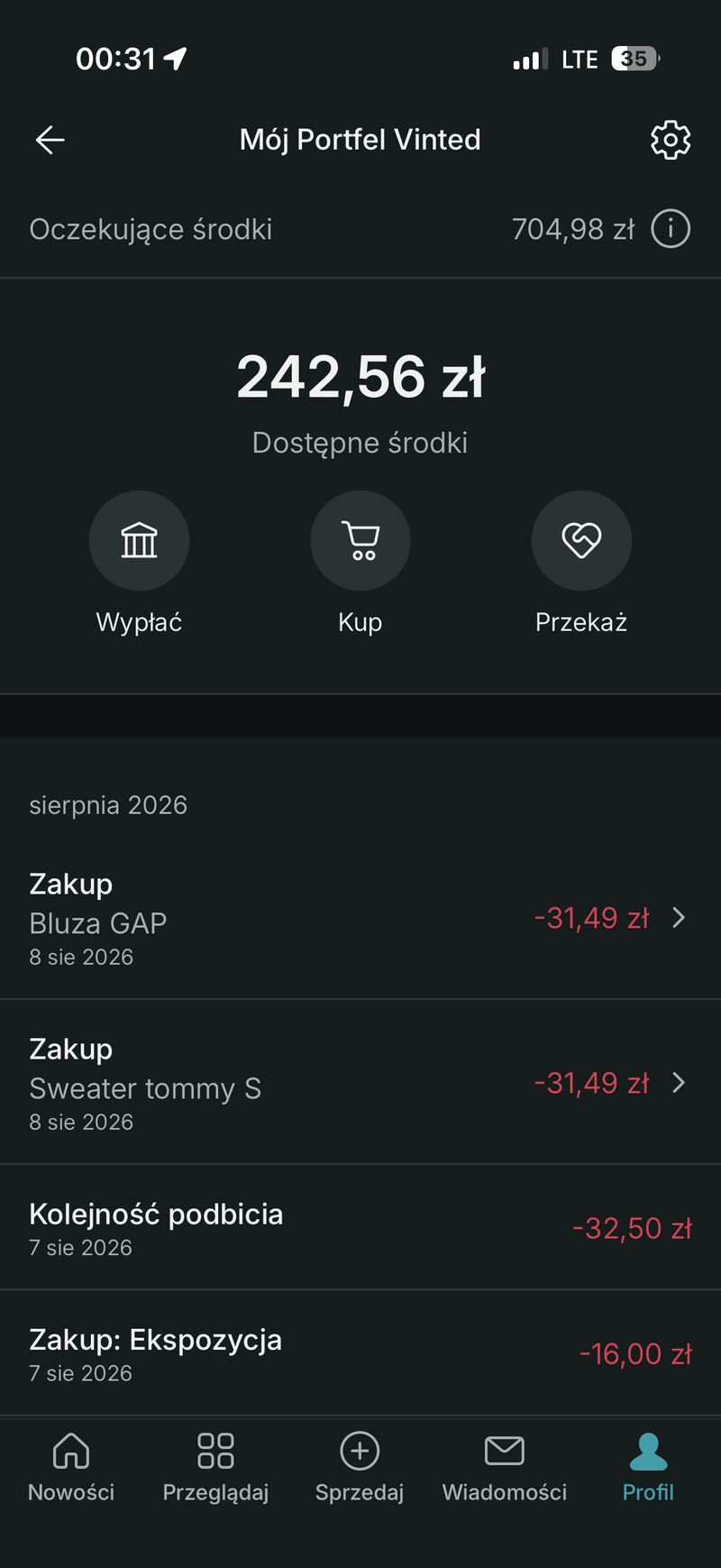 Zrzut ekranu